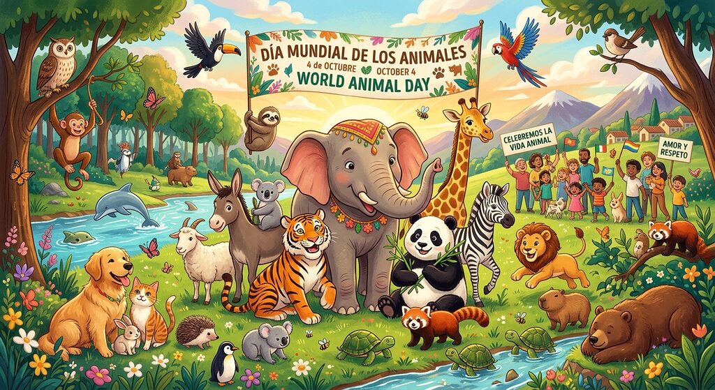 día mundial de los animales