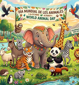 día mundial de los animales