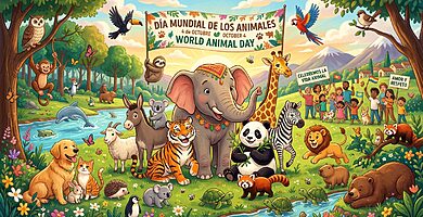 día mundial de los animales