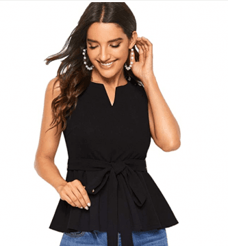 blusas péplum
