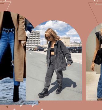 jeans con botines