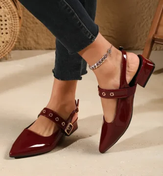 zapatos planos y de tacón bajo